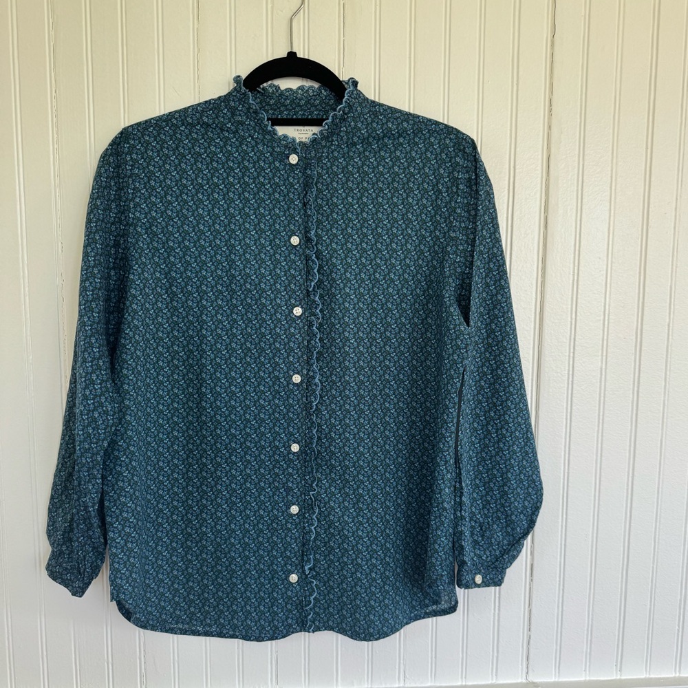 TROVATA BIRDS OF PARADIS
Helena Shirt Size Small